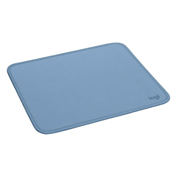 Logitech Studio Anti-Slip Spill Resistant Recycled Polyester Mouse Mat - Blue Grey - Image 2