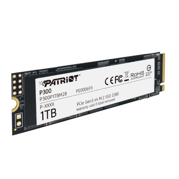 1TB Patriot P300 M.2 PCIe NVMe SSD - Image 2