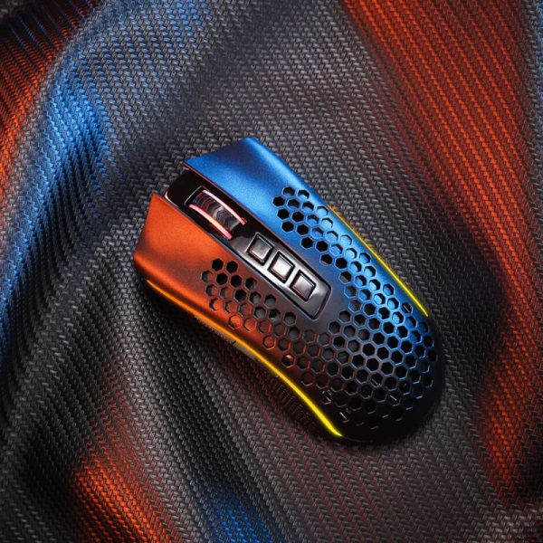 REDRAGON STORM 12400DPI 7 Buttons RGB Backlit gaming Mouse - Black - Image 5