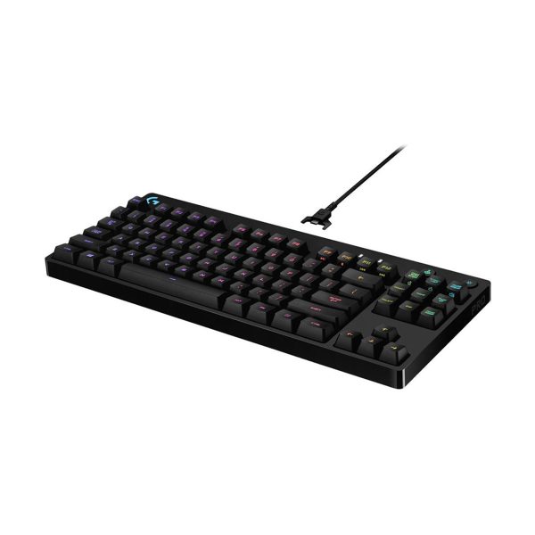 Logitech G PRO GX Blue Tenkeyless Black Mechanical Gaming Keyboard - Image 3