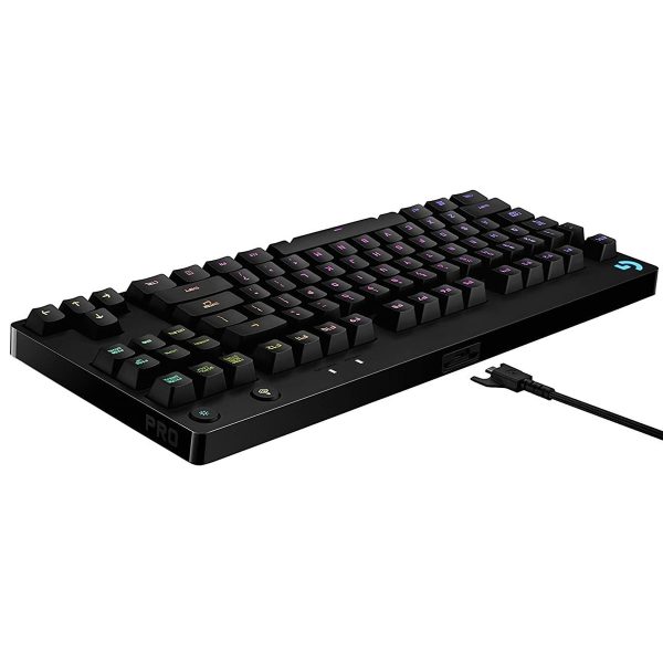 Logitech G PRO GX Blue Tenkeyless Black Mechanical Gaming Keyboard - Image 2