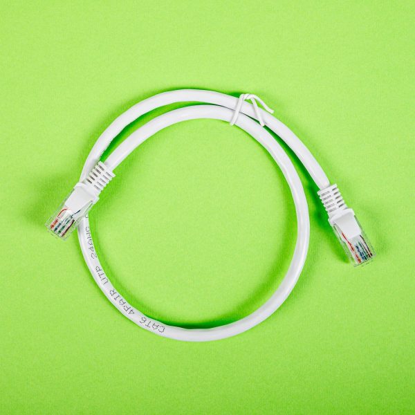 Gizzu Cat6 UTP Fly Lead Ethernet Network Cable 50cm – White - Image 5