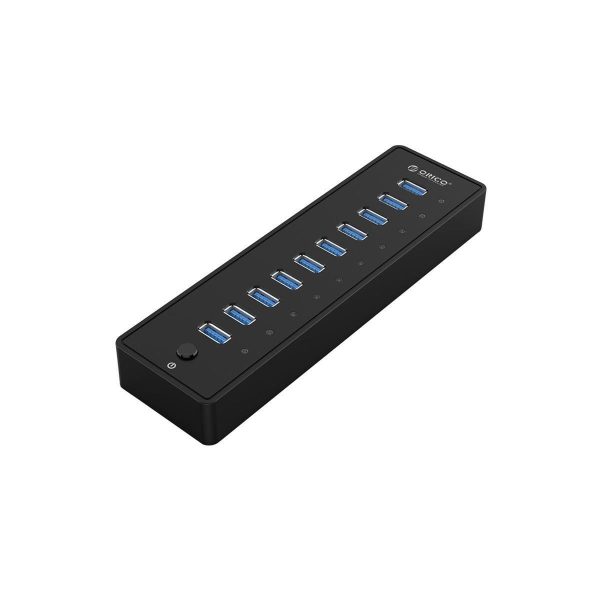 Orico 10 Port USB3.0 Hub - Black