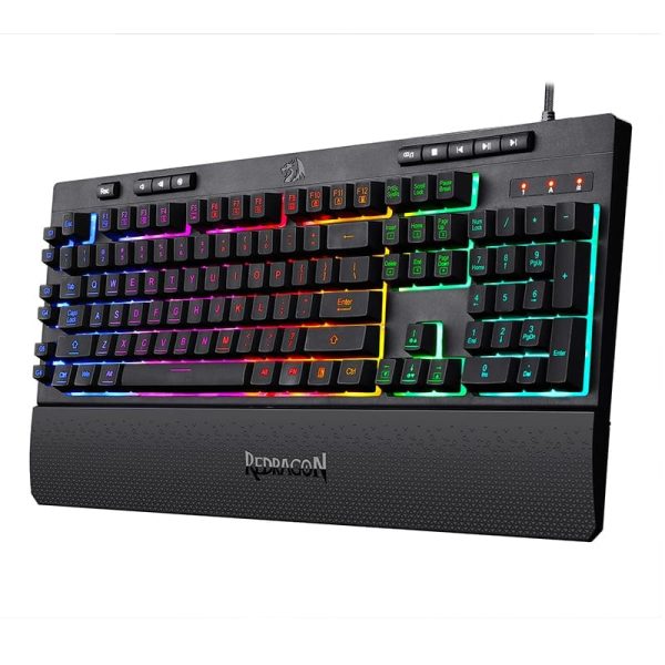 Redragon SHIVA K512 Membrane RGB Gaming Keyboard - Image 3