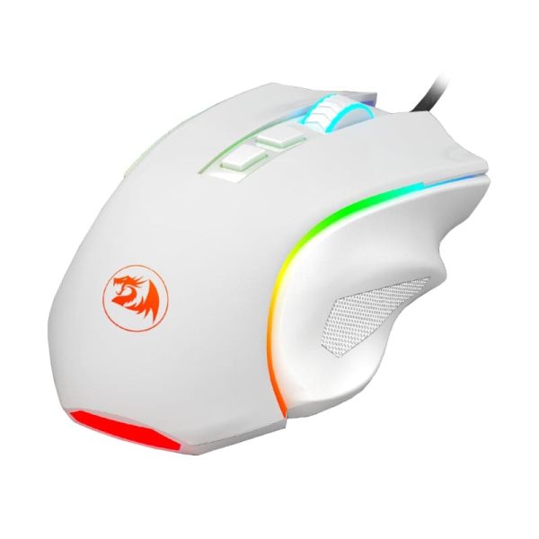 Redragon M607 Griffin 7200DPI Gaming Mouse - White - Image 2