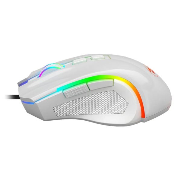 Redragon M607 Griffin 7200DPI Gaming Mouse - White - Image 3