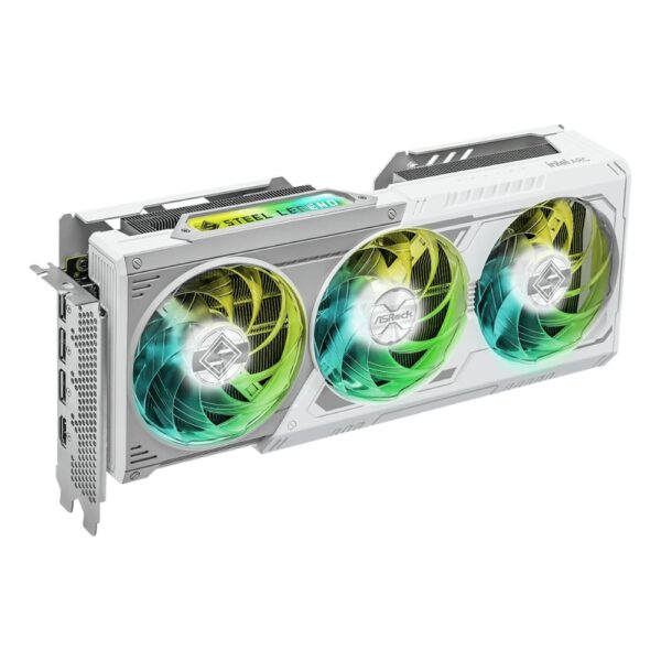 12GB ASRock Intel Arc B580 Steel Legend OC GDDR6 192-BIT Graphics Card - Image 3