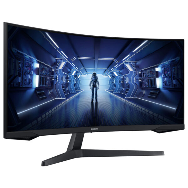 34" Samsung Odyssey G55T UWQHD Curved Gaming Monitor - Image 8