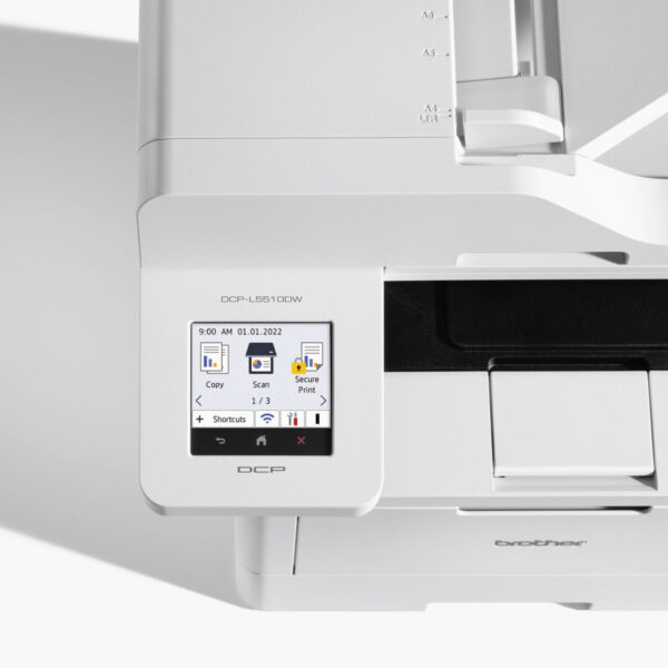 Brother DCP-L5510DW A4 Multifunction Mono Laser Printer - with 3 Year Warranty - Image 3