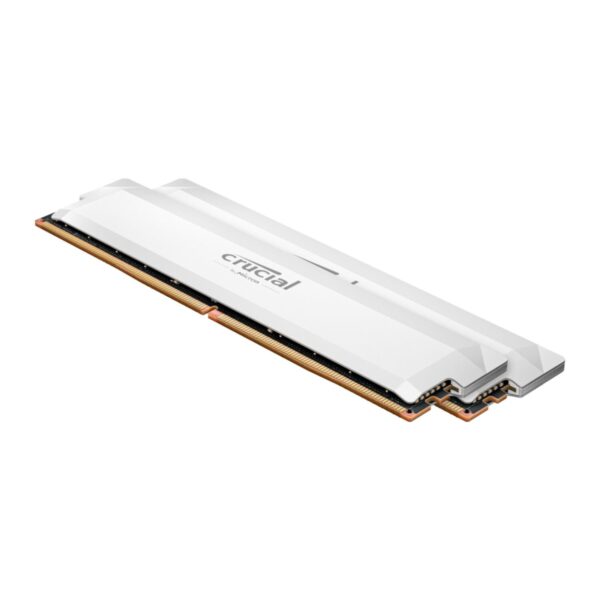 32GB Crucial Pro DDR5 6000MHz Overclocking Memory Kit – White - Image 2
