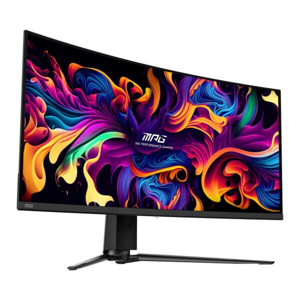 34″ MSI MPG 341CQPX QD-OLED UWQHD Curved Gaming Monitor - Image 3