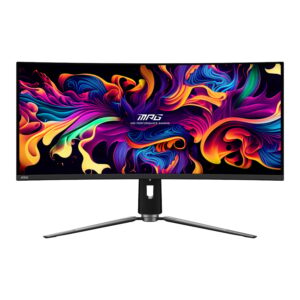 34″ MSI MPG 341CQPX QD-OLED UWQHD Curved Gaming Monitor