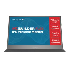 15.6" PCBuilder FLEX Full HD IPS Portable Monitor