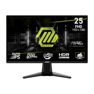 25" MSI MAG 255F E20 FHD 200Hz Rapid IPS Gaming Monitor