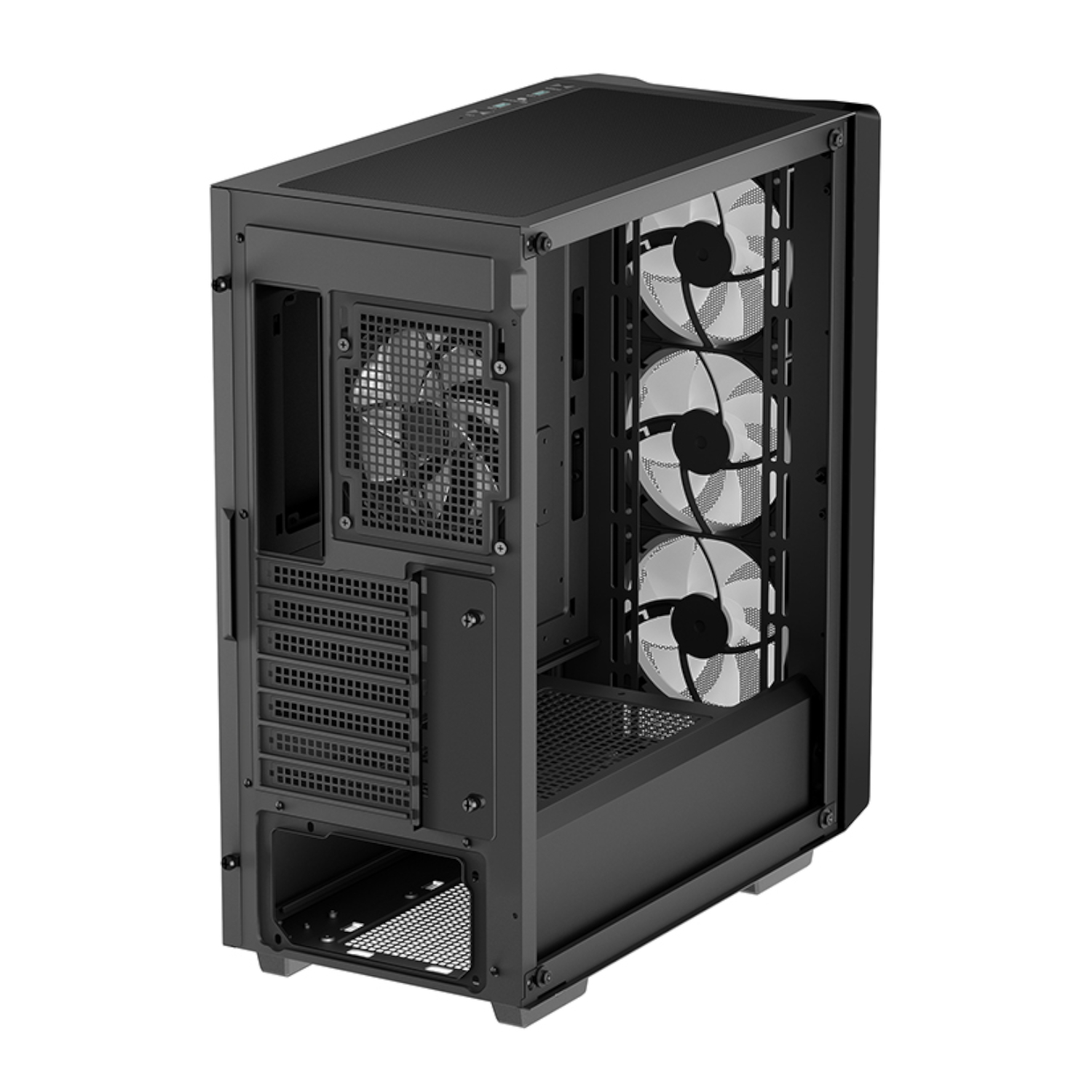 DeepCool CC560 MESH V2 ATX Mid Tower Airflow Gaming Chassis - Image 4