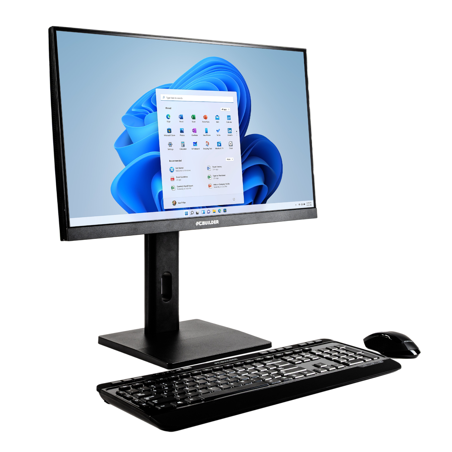 PCBuilder FUSION 24" Intel Core i5-14400 Windows 11 Pro AiO Desktop PC - Image 2