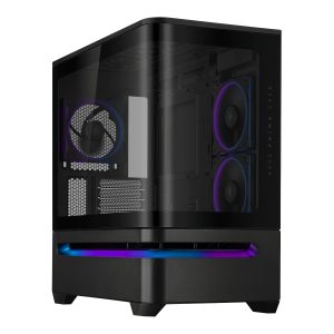 Asus Prime AP202 ARGB Curved Tempered Glass Micro-ATX Chassis